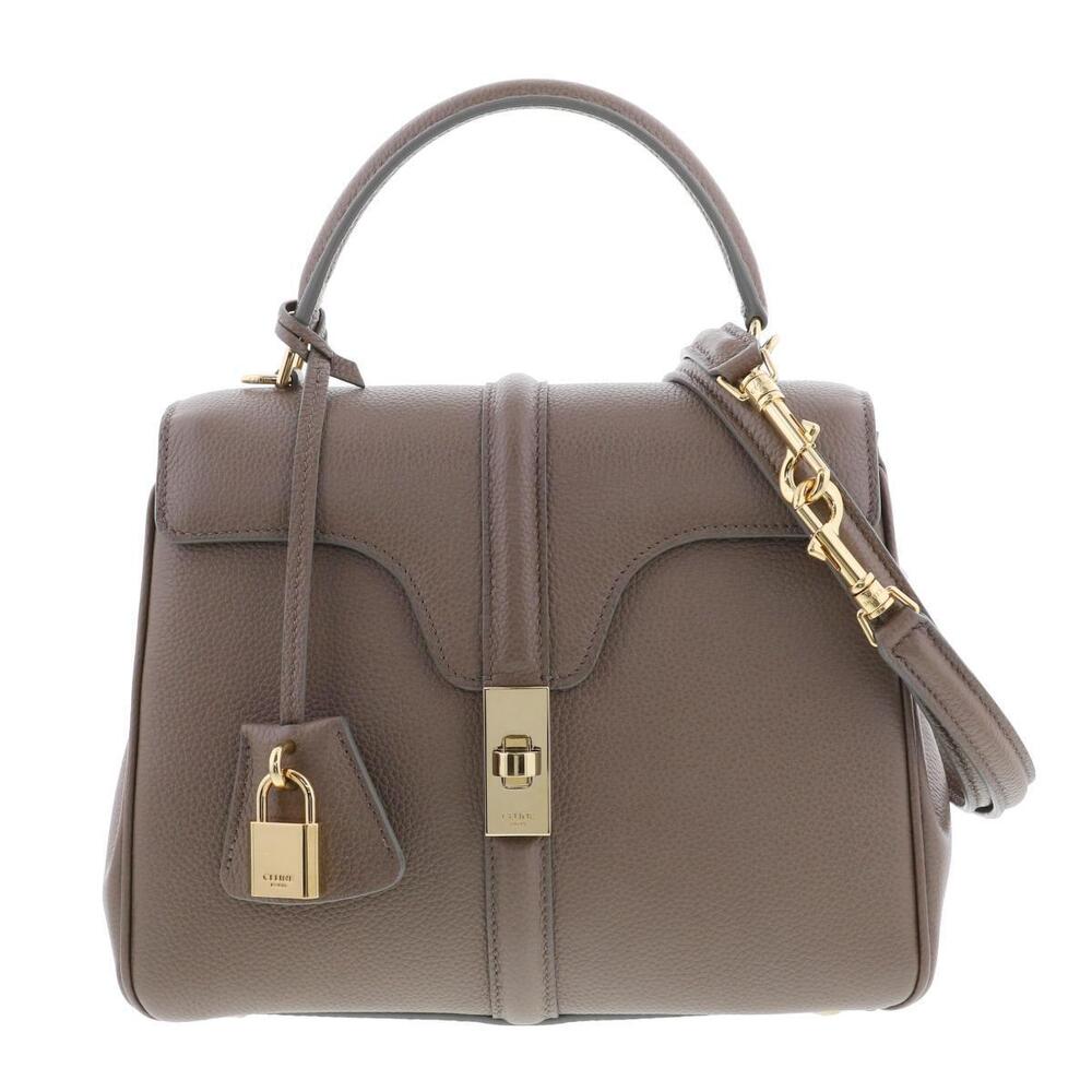 CELINE Seize Bag Handbag Gray
